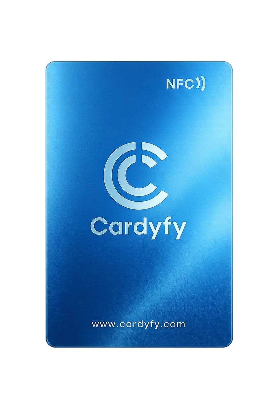 Cardyfy Signature NFC business card