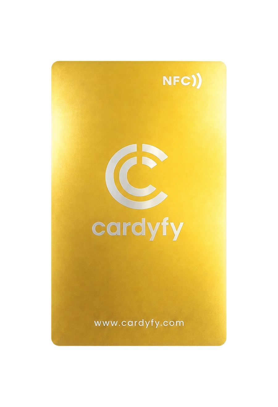 Cardyfy Prestige NFC business card