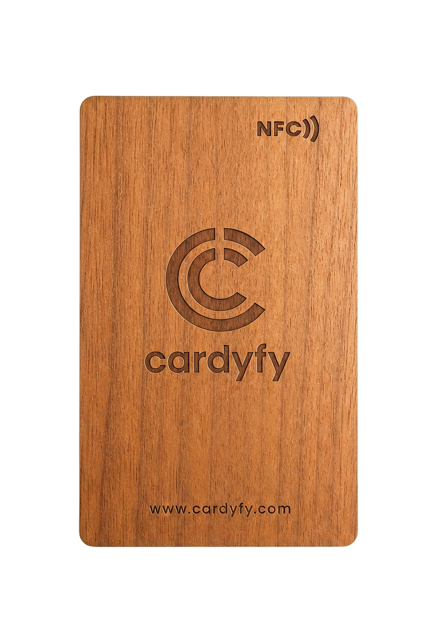 Cardyfy Heritage NFC business card